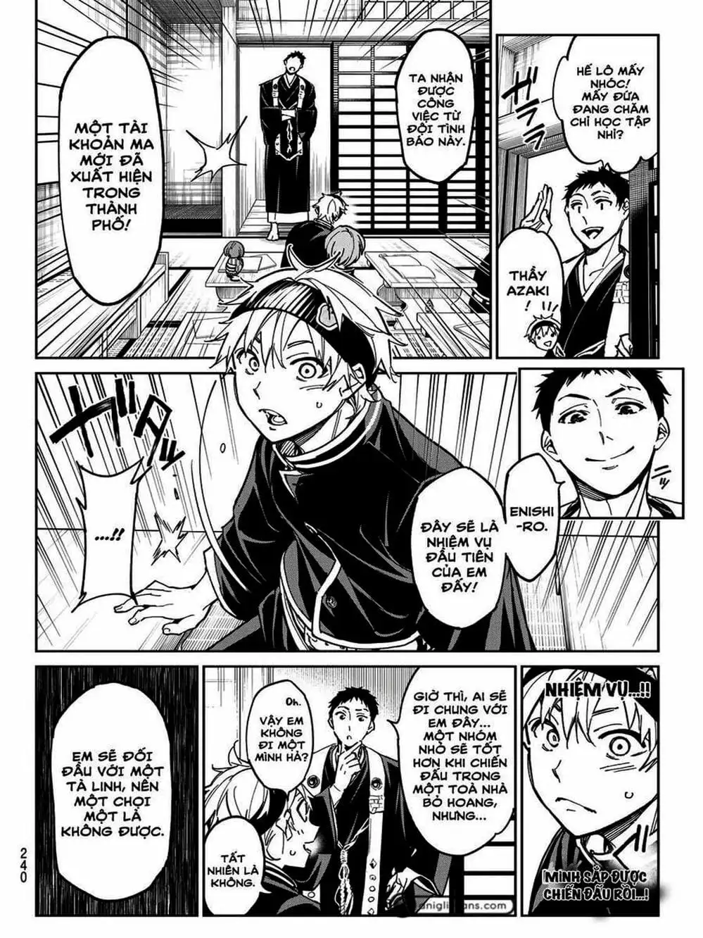 Truyện Tranh Tài Khoản Ma Quái - Shikabanegari trang 8