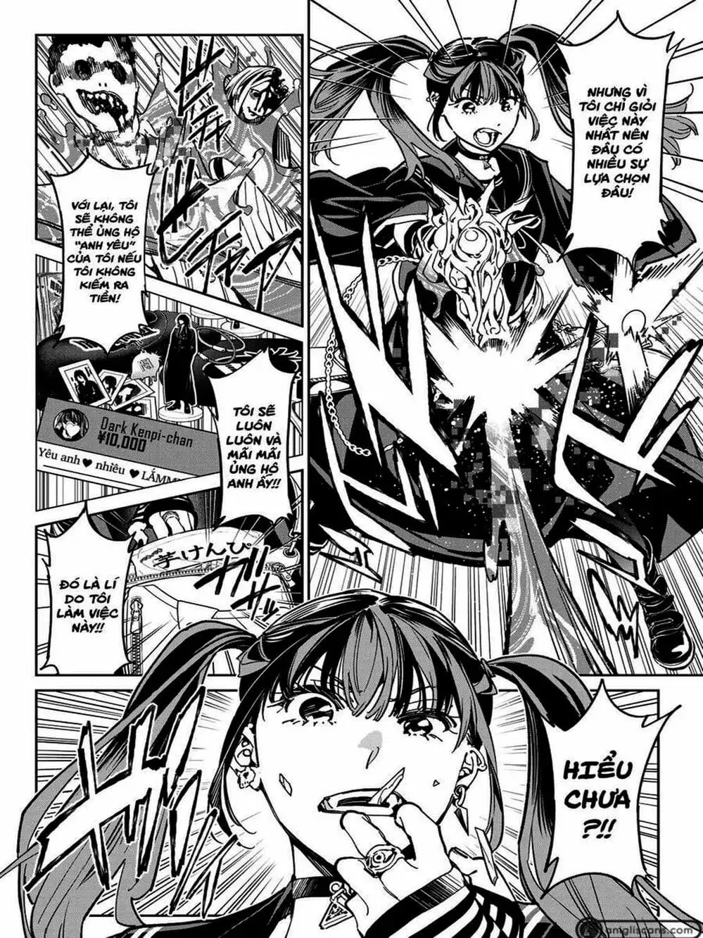 Truyện Tranh Tài Khoản Ma Quái - Shikabanegari trang 8