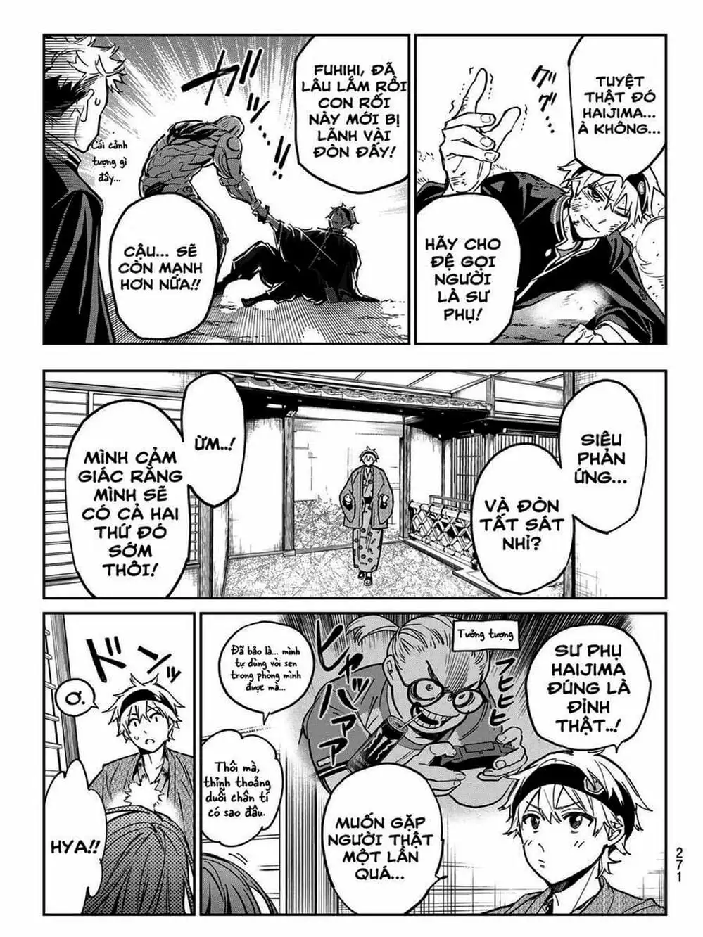 Truyện Tranh Tài Khoản Ma Quái - Shikabanegari trang 8