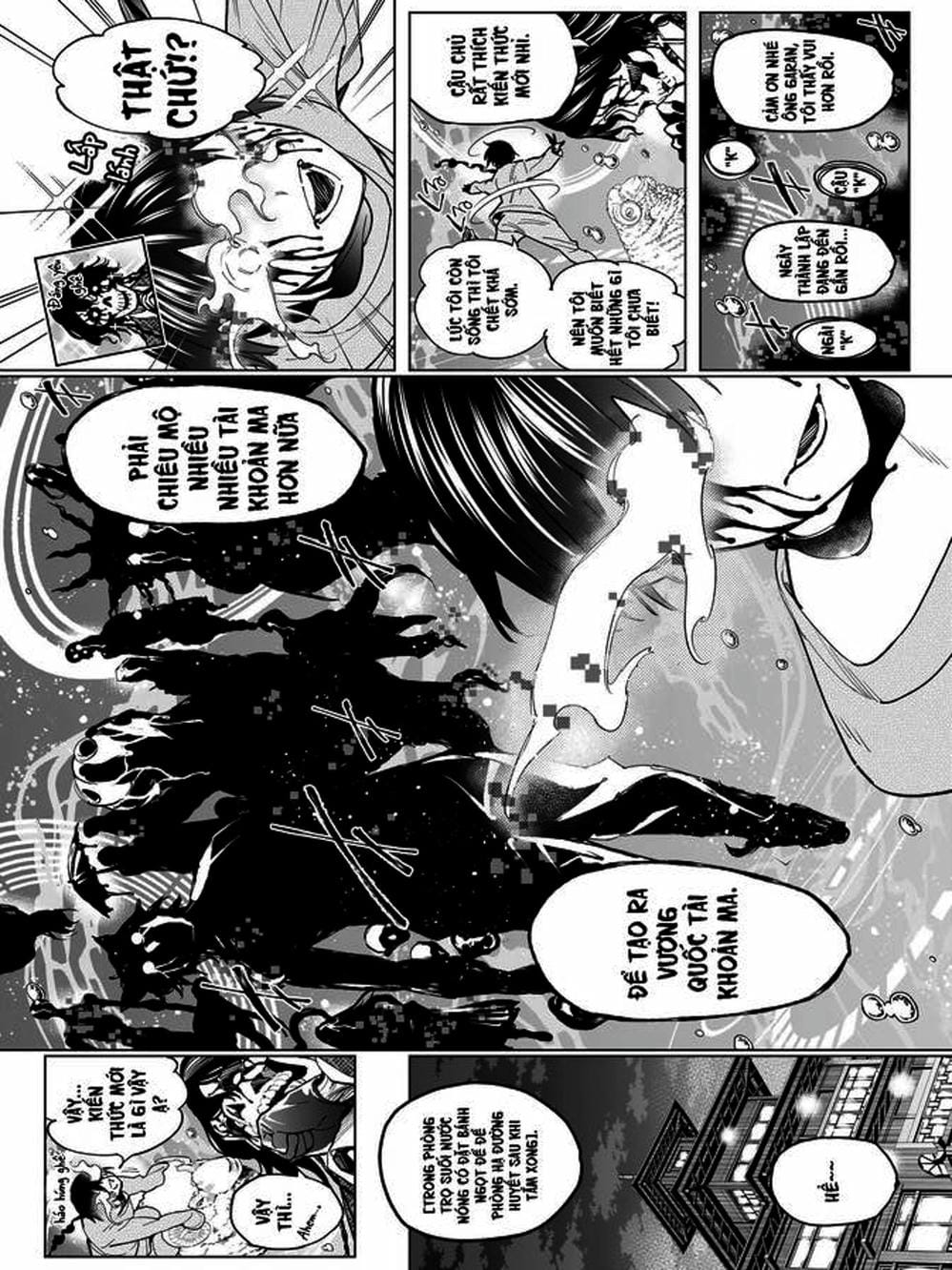 Truyện Tranh Tài Khoản Ma Quái - Shikabanegari trang 8