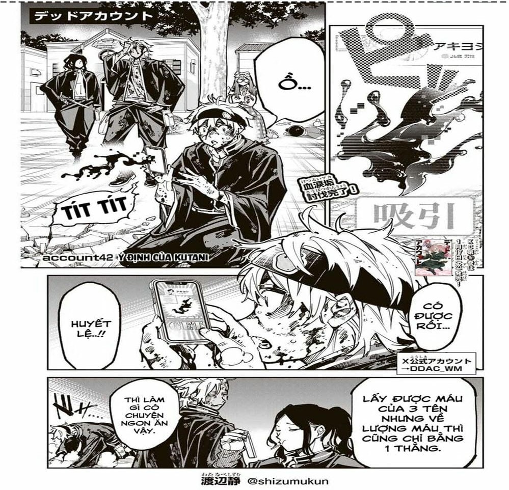 Truyện Tranh Tài Khoản Ma Quái - Shikabanegari trang 8