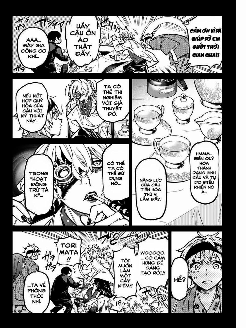 Truyện Tranh Tài Khoản Ma Quái - Shikabanegari trang 8