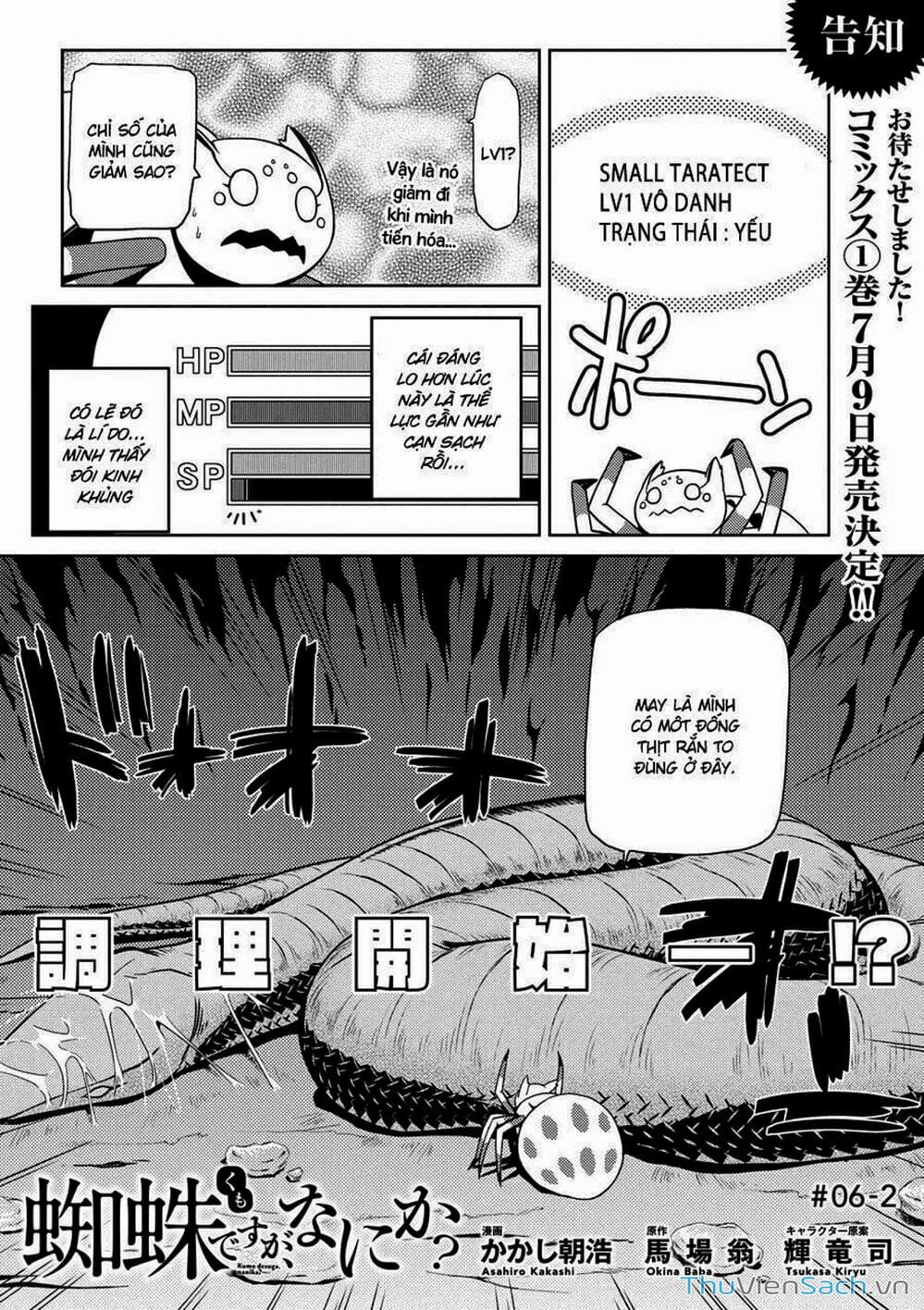 Truyện Tranh Tái Sinh Thành Nhện trang 6