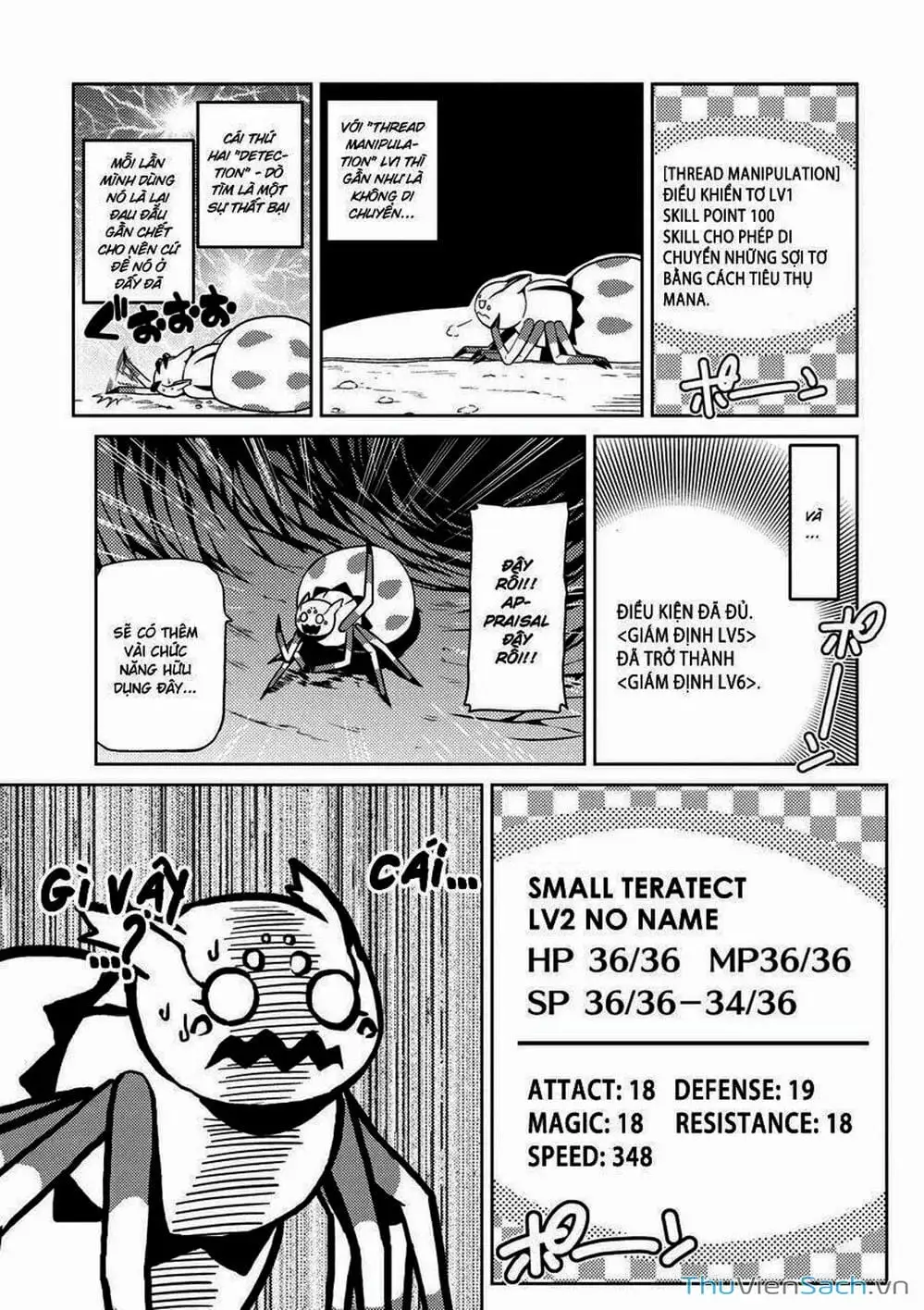 Truyện Tranh Tái Sinh Thành Nhện trang 6