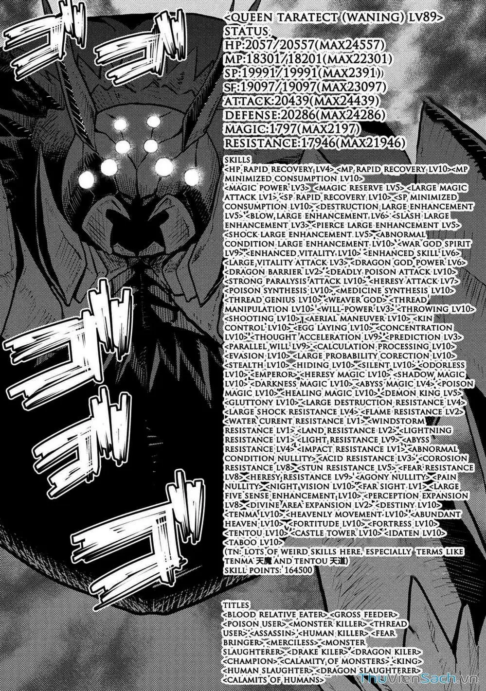 Truyện Tranh Tái Sinh Thành Nhện trang 6