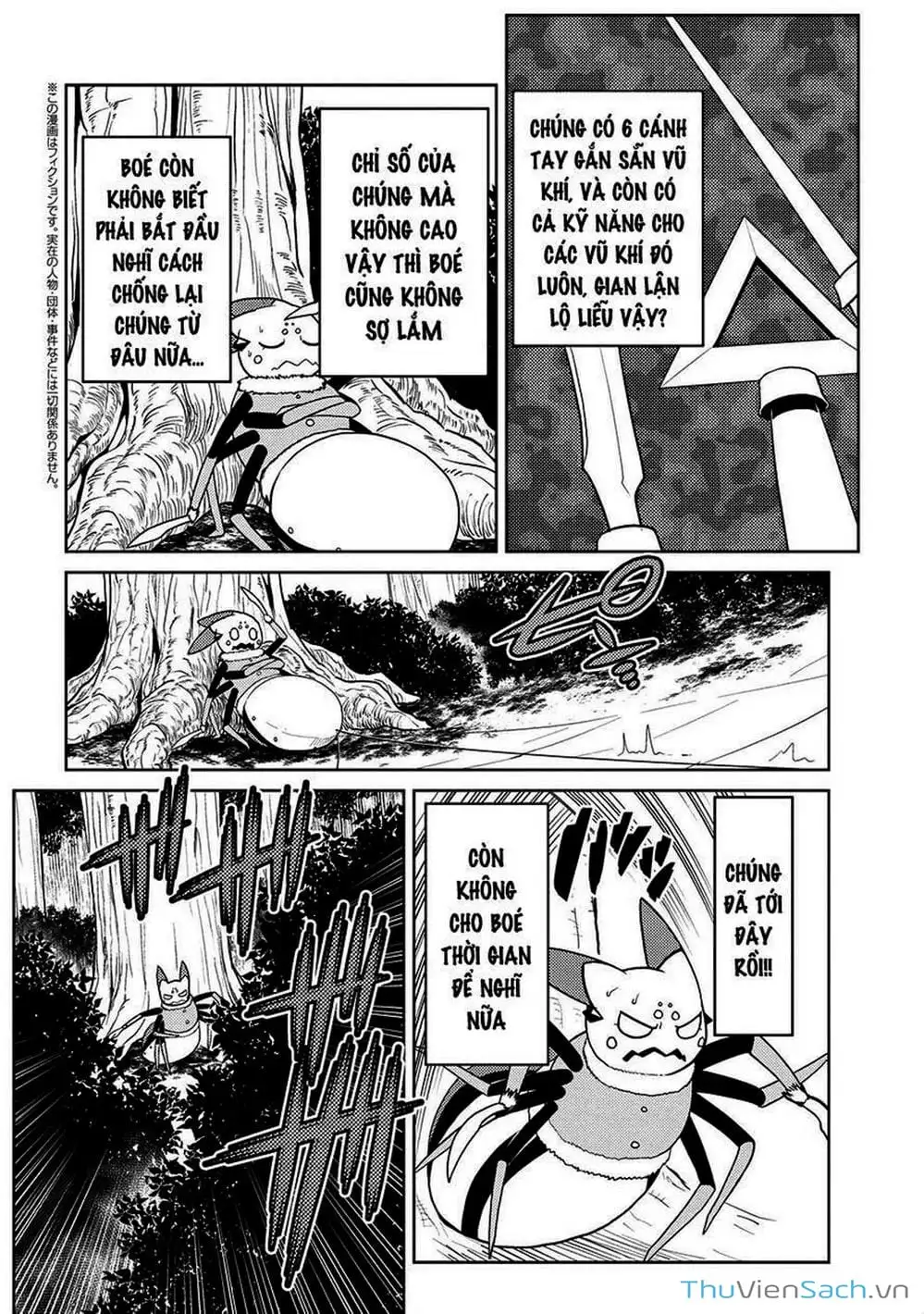 Truyện Tranh Tái Sinh Thành Nhện trang 6