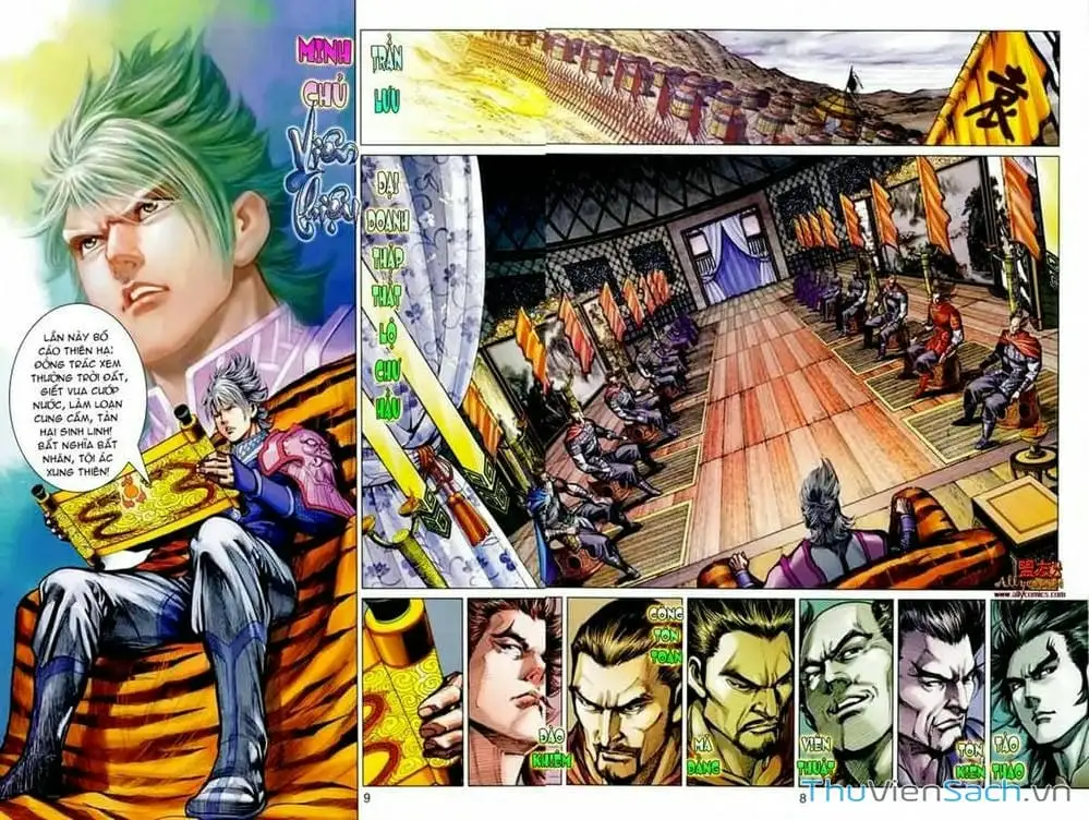 Truyện Tranh Thiên Tử Truyền Kỳ: Tam Quốc Kiêu Hoàng trang 2