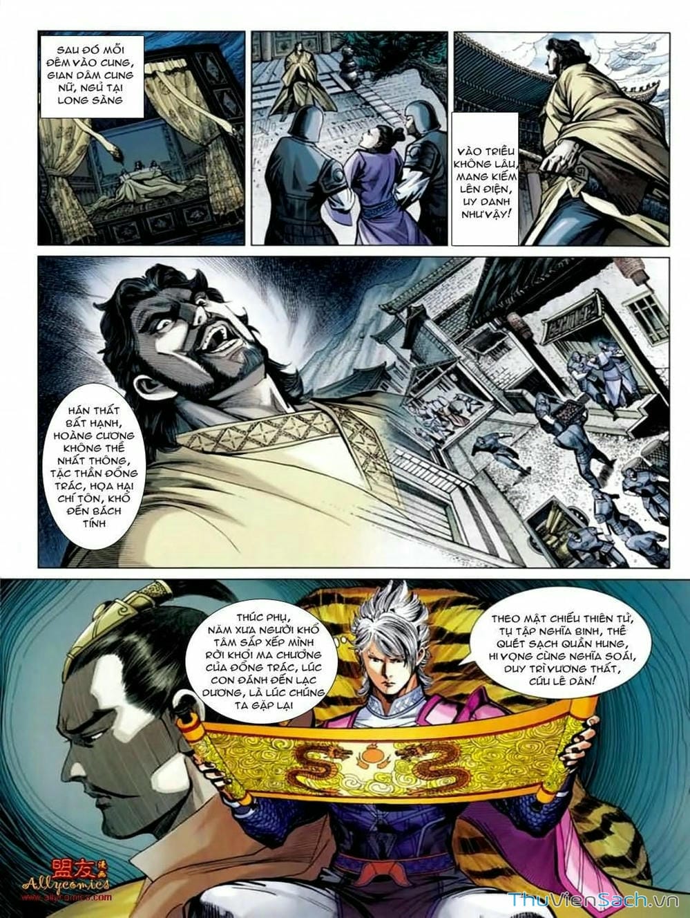 Truyện Tranh Thiên Tử Truyền Kỳ: Tam Quốc Kiêu Hoàng trang 2