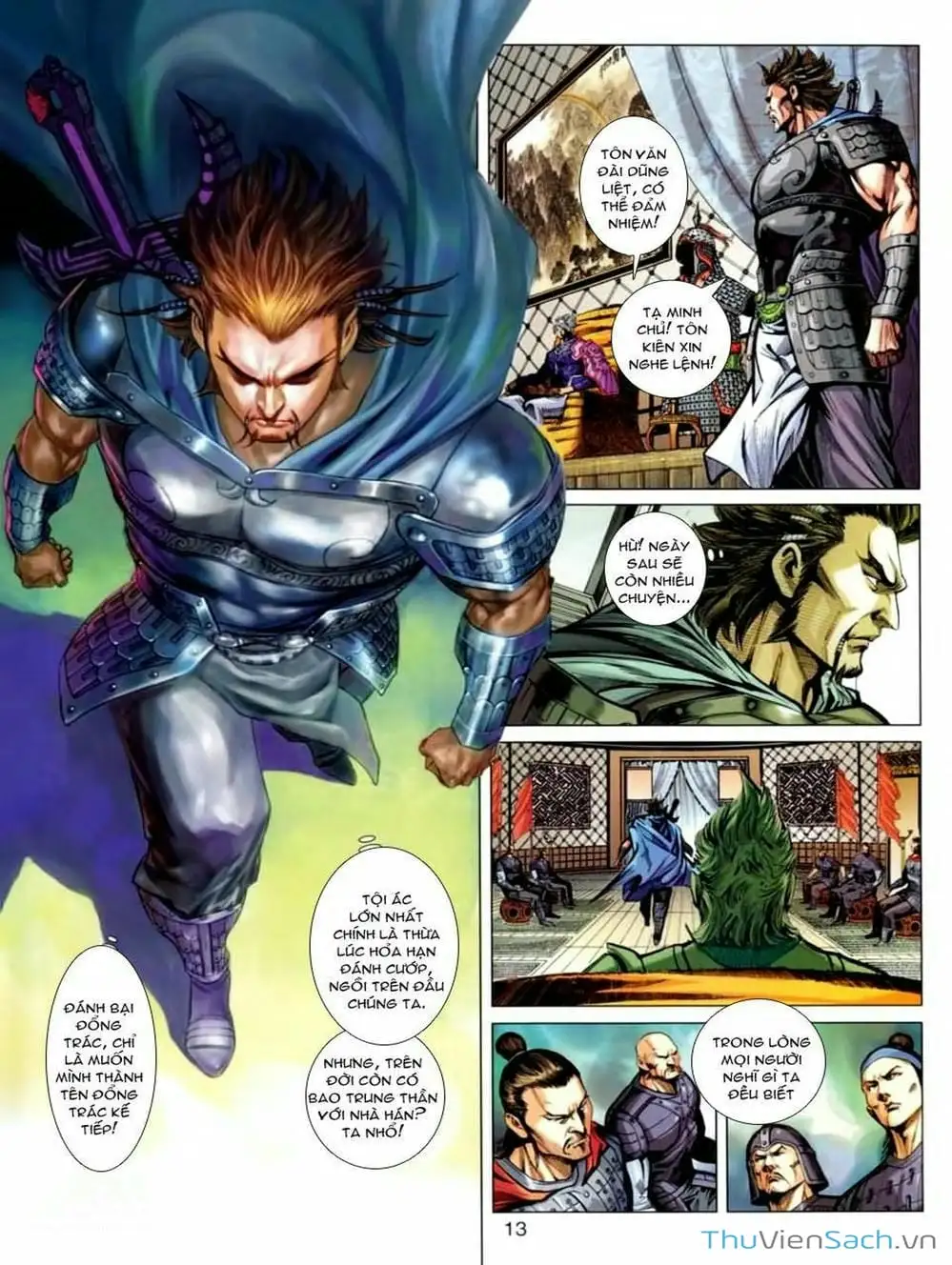 Truyện Tranh Thiên Tử Truyền Kỳ: Tam Quốc Kiêu Hoàng trang 2