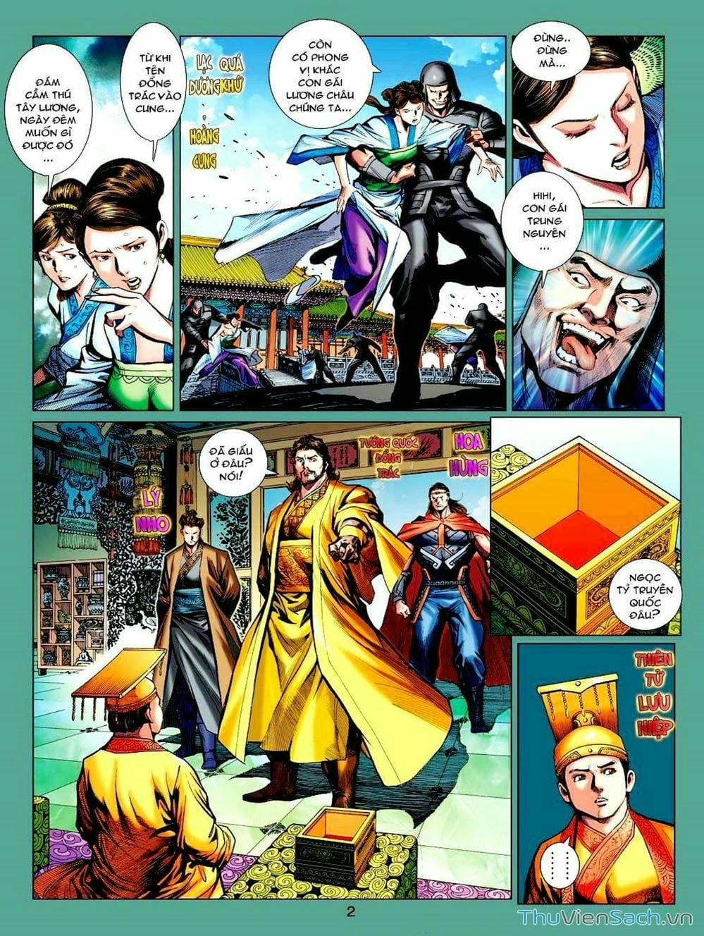 Truyện Tranh Thiên Tử Truyền Kỳ: Tam Quốc Kiêu Hoàng trang 2