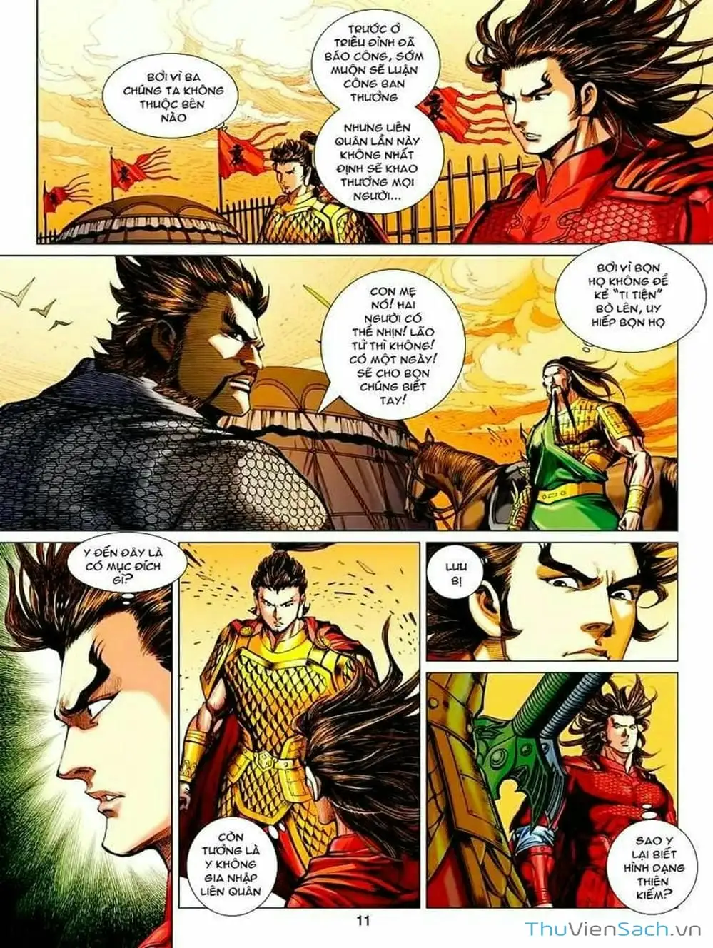 Truyện Tranh Thiên Tử Truyền Kỳ: Tam Quốc Kiêu Hoàng trang 2