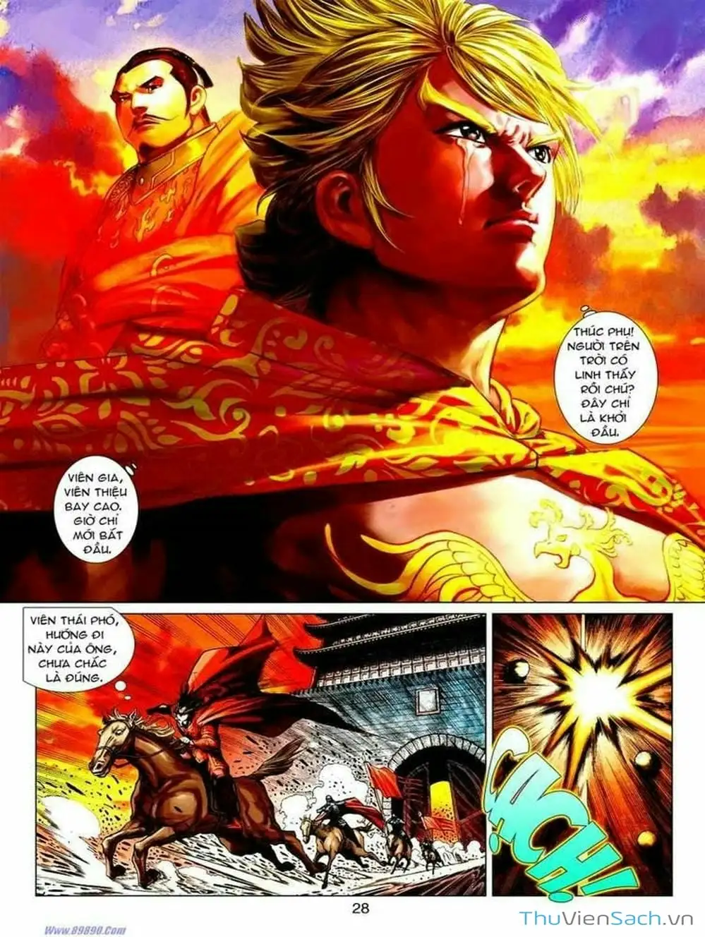 Truyện Tranh Thiên Tử Truyền Kỳ: Tam Quốc Kiêu Hoàng trang 2