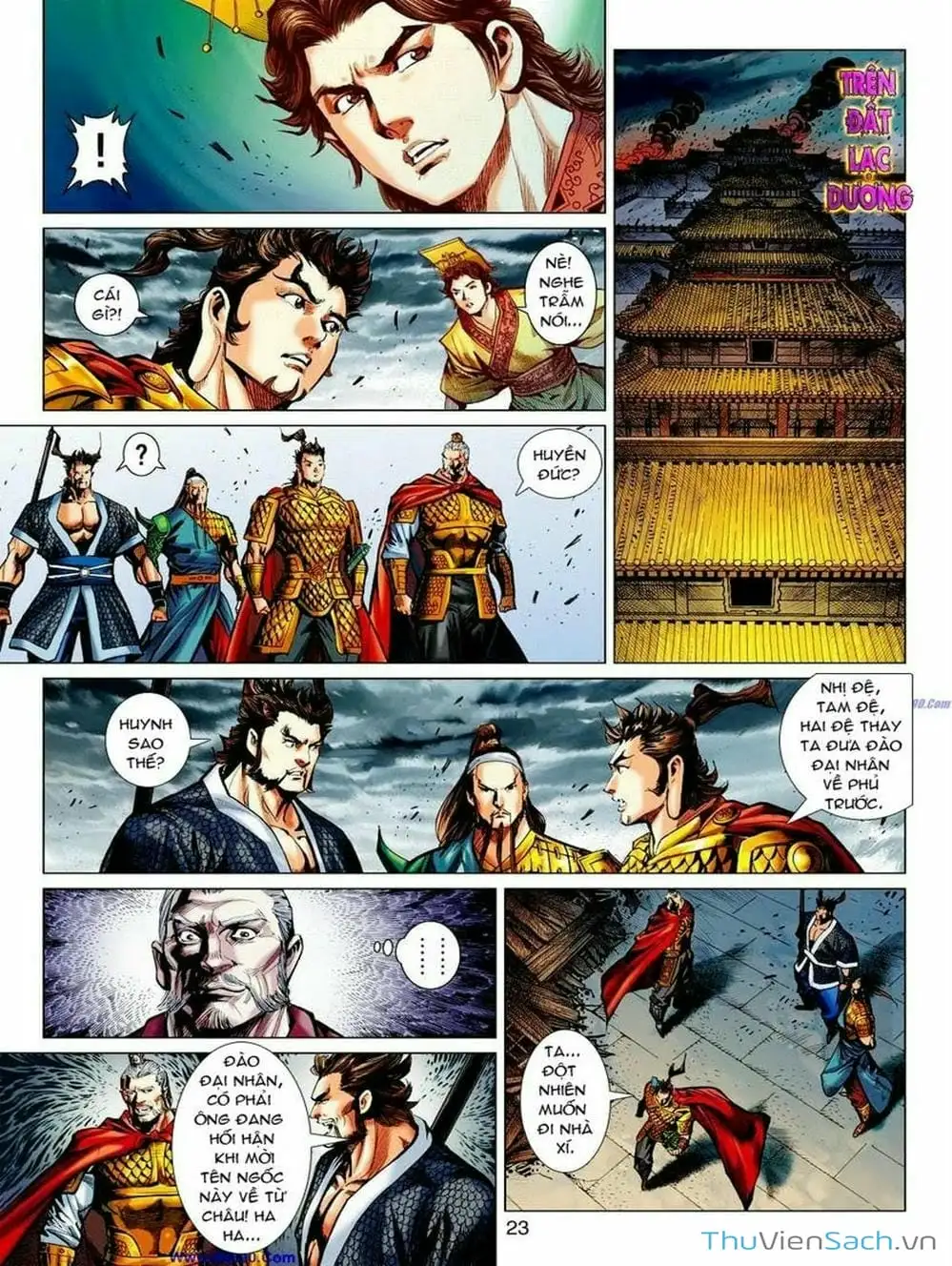 Truyện Tranh Thiên Tử Truyền Kỳ: Tam Quốc Kiêu Hoàng trang 2