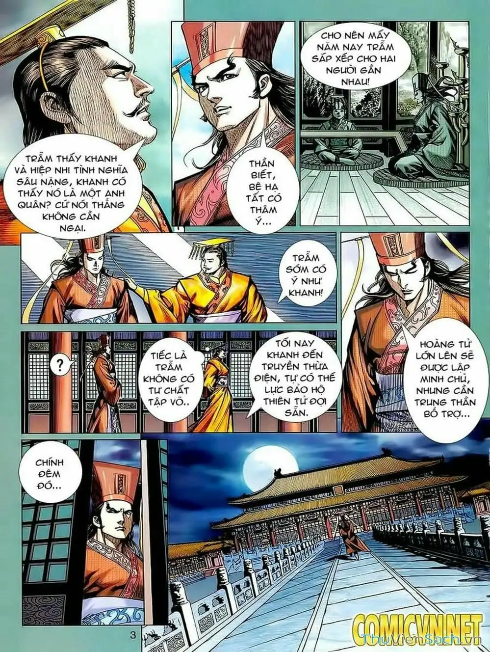 Truyện Tranh Thiên Tử Truyền Kỳ: Tam Quốc Kiêu Hoàng trang 2