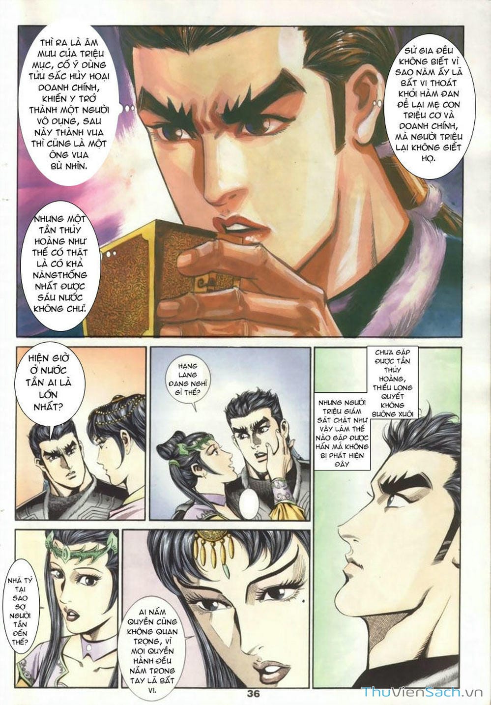 Truyện Tranh Tầm Tần Ký trang 3