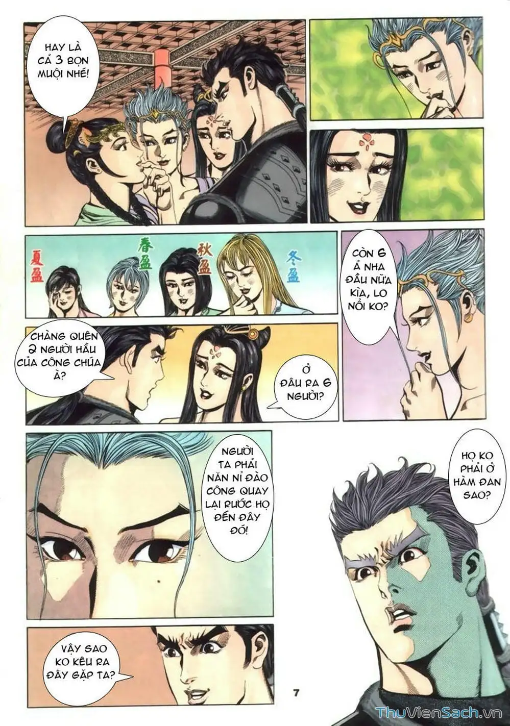 Truyện Tranh Tầm Tần Ký trang 3