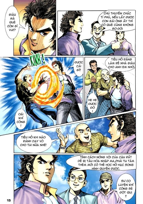 Truyện Tranh Tân Tác Long Hổ Môn trang 4