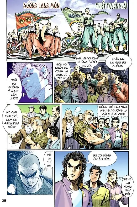 Truyện Tranh Tân Tác Long Hổ Môn trang 4