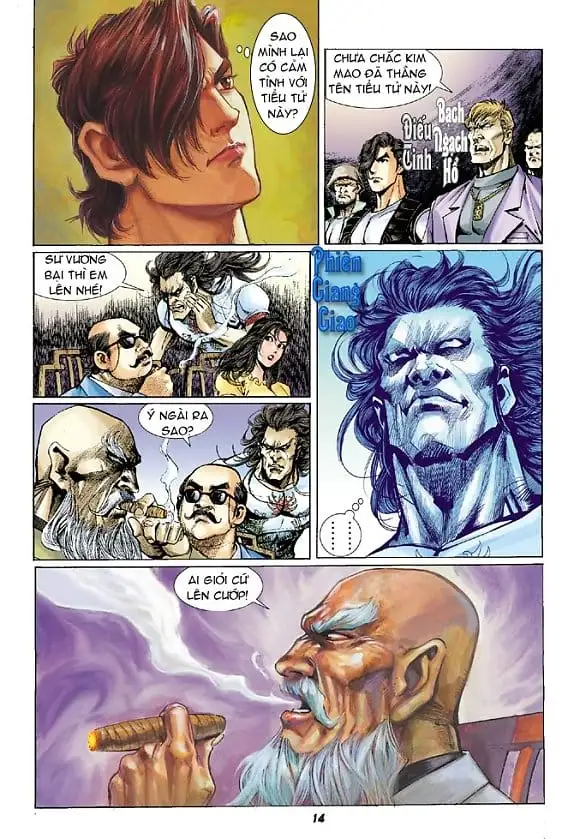 Truyện Tranh Tân Tác Long Hổ Môn trang 4