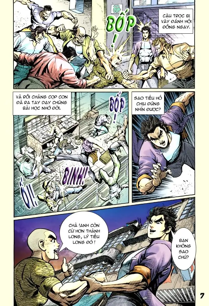Truyện Tranh Tân Tác Long Hổ Môn trang 4