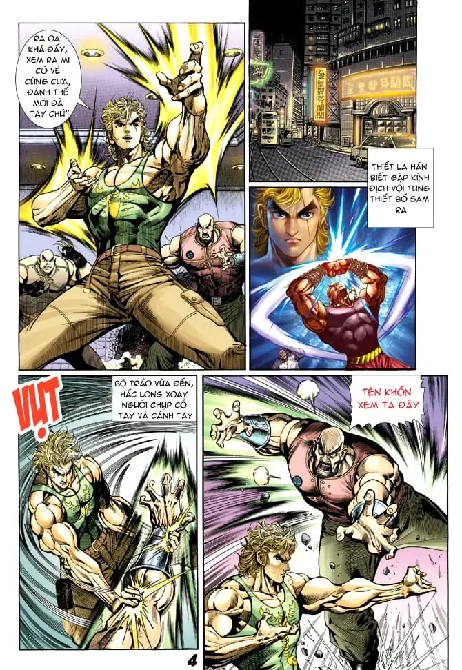 Truyện Tranh Tân Tác Long Hổ Môn trang 4