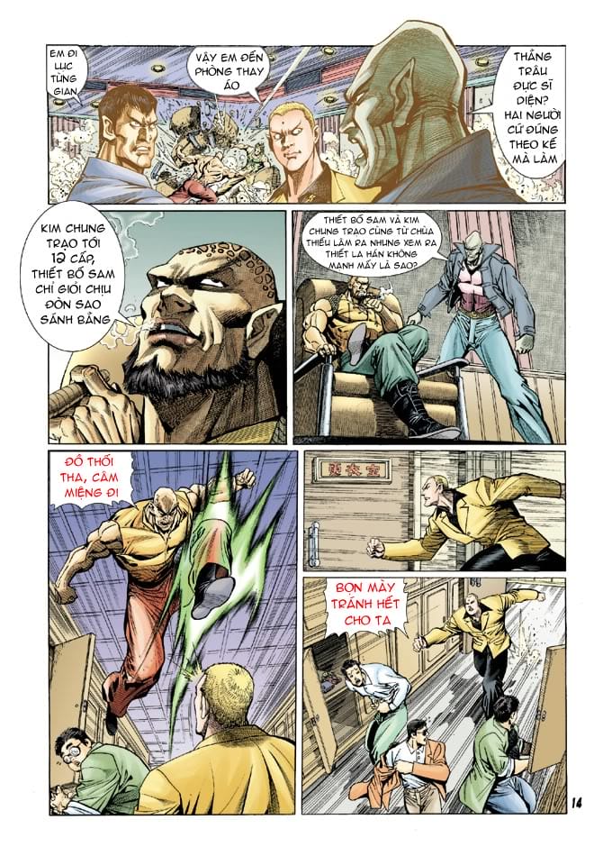 Truyện Tranh Tân Tác Long Hổ Môn trang 4