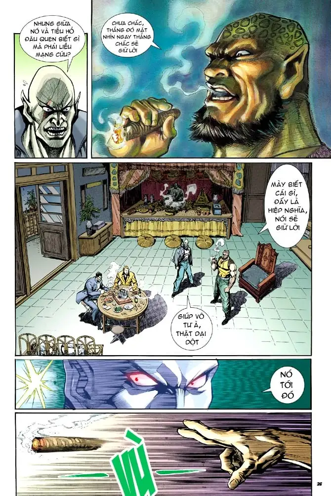 Truyện Tranh Tân Tác Long Hổ Môn trang 4