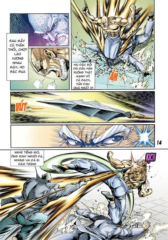 Truyện Tranh Tân Tác Long Hổ Môn trang 4