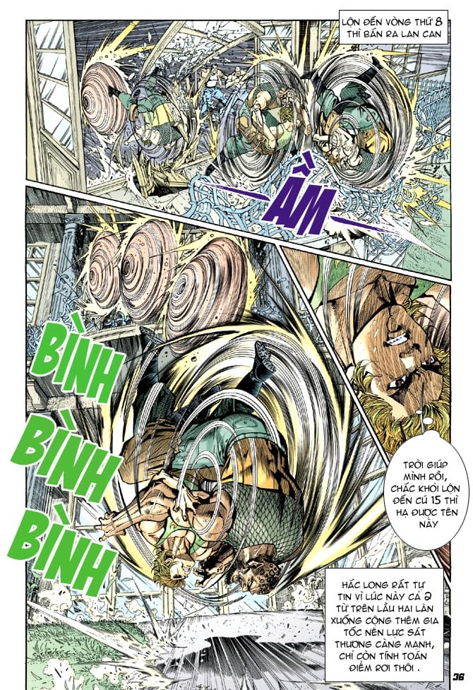 Truyện Tranh Tân Tác Long Hổ Môn trang 4