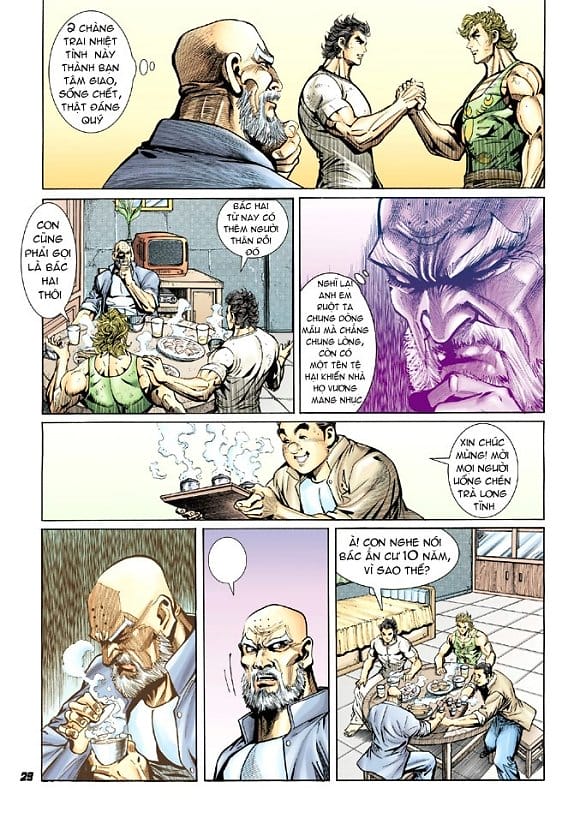 Truyện Tranh Tân Tác Long Hổ Môn trang 4
