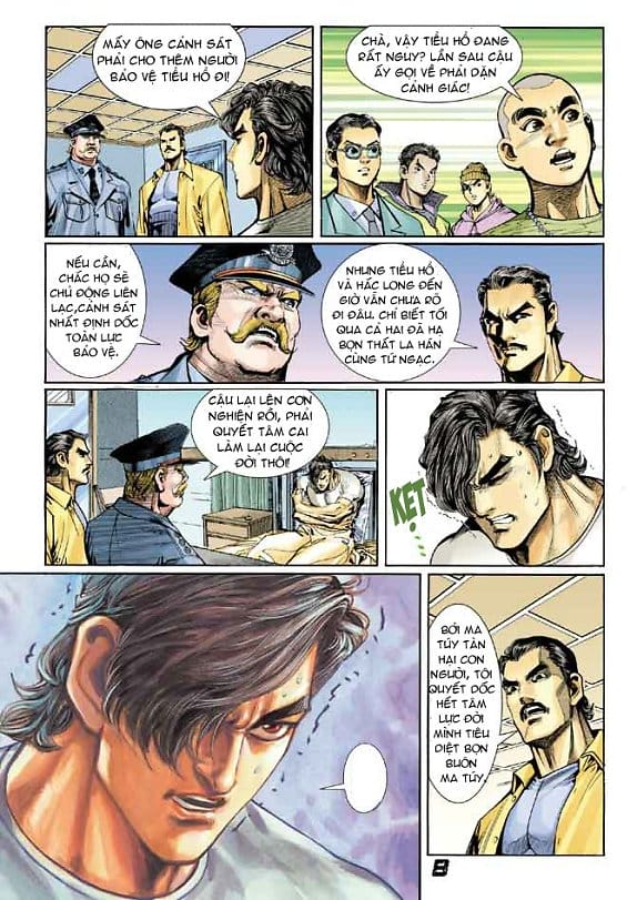 Truyện Tranh Tân Tác Long Hổ Môn trang 4