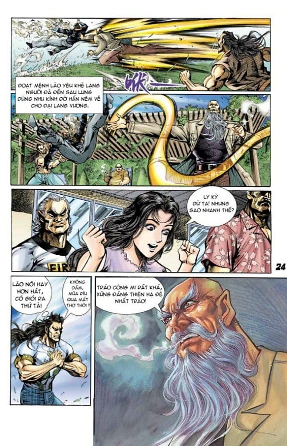 Truyện Tranh Tân Tác Long Hổ Môn trang 4