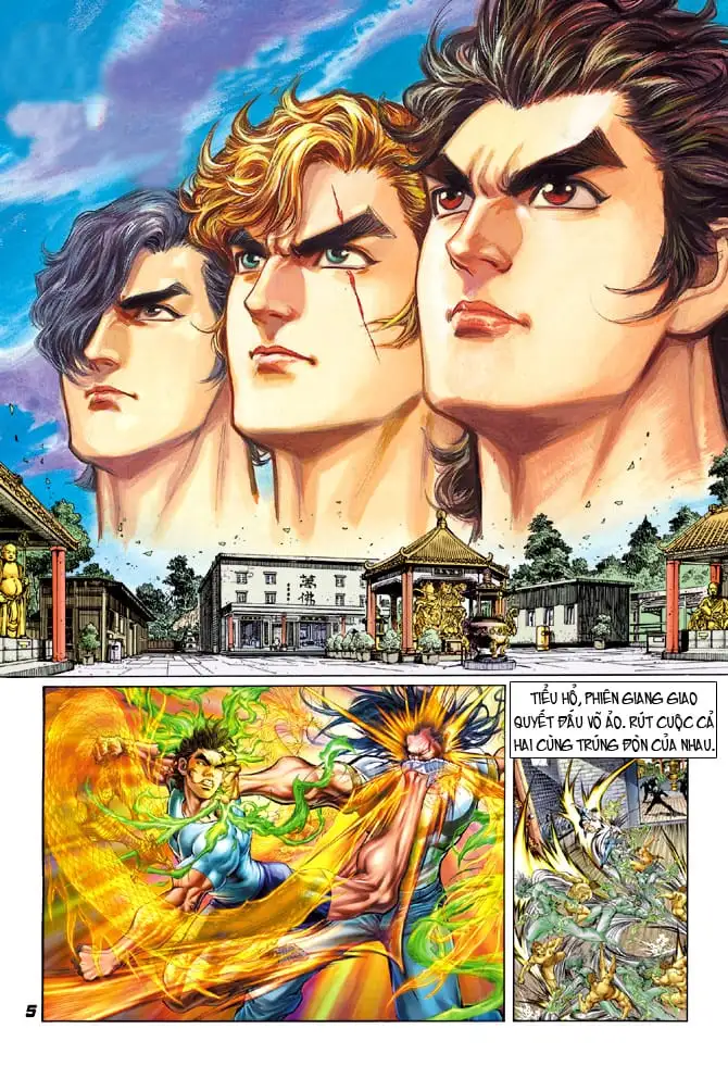 Truyện Tranh Tân Tác Long Hổ Môn trang 4