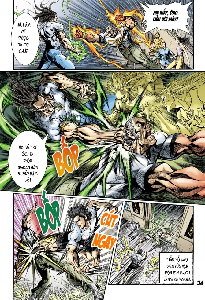 Truyện Tranh Tân Tác Long Hổ Môn trang 4