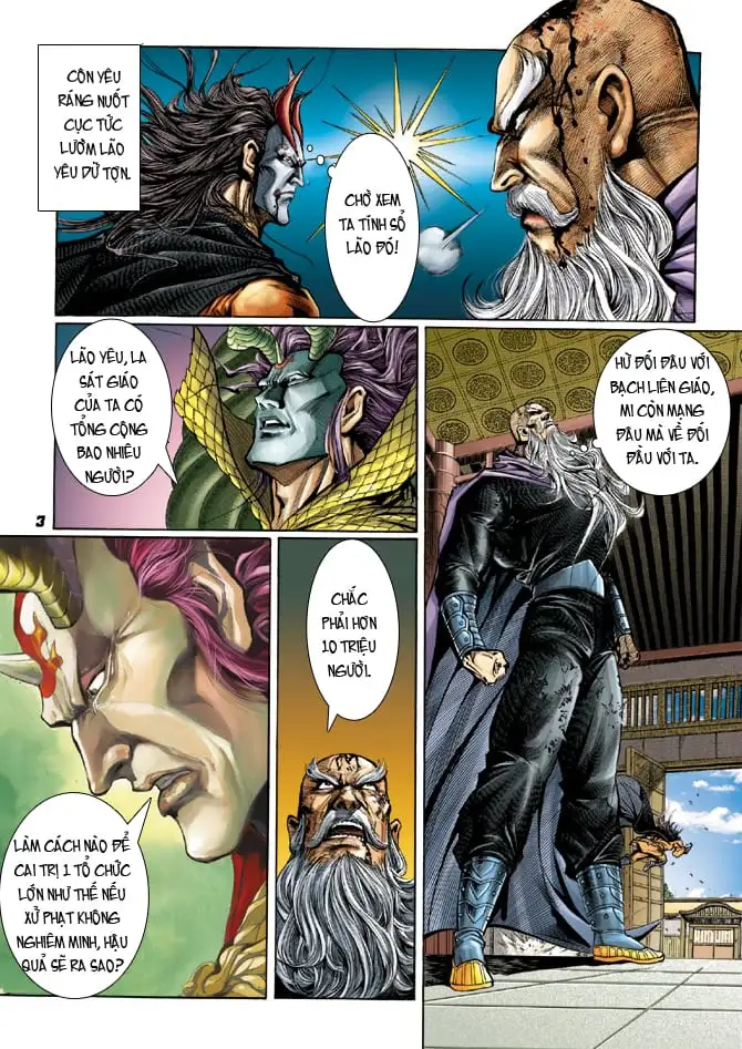 Truyện Tranh Tân Tác Long Hổ Môn trang 4