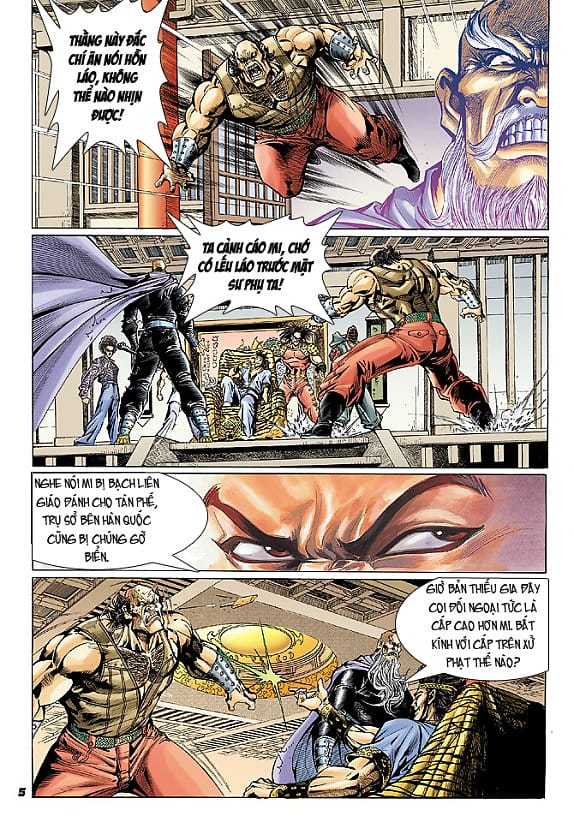 Truyện Tranh Tân Tác Long Hổ Môn trang 4