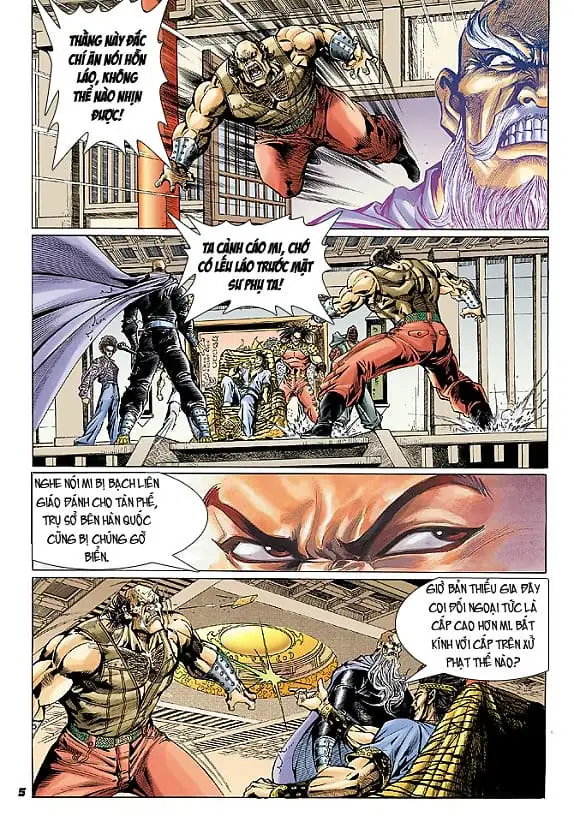 Truyện Tranh Tân Tác Long Hổ Môn trang 4