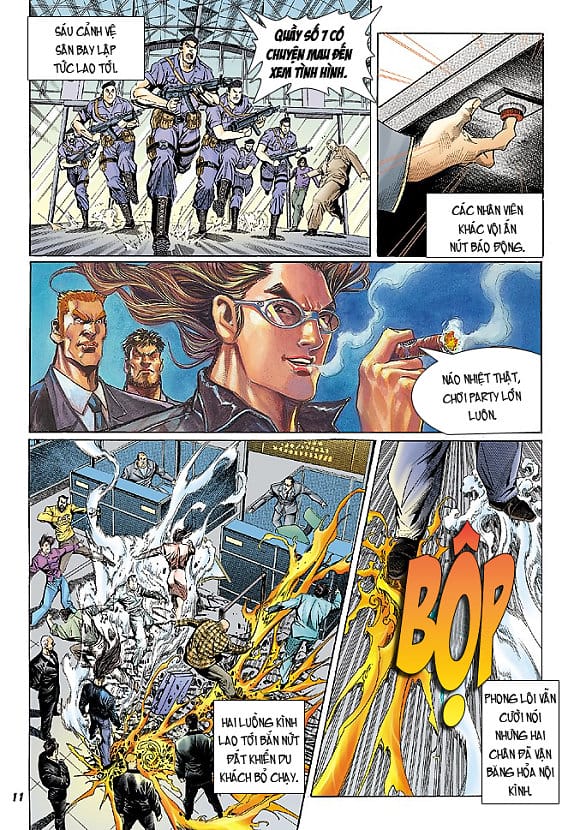 Truyện Tranh Tân Tác Long Hổ Môn trang 4