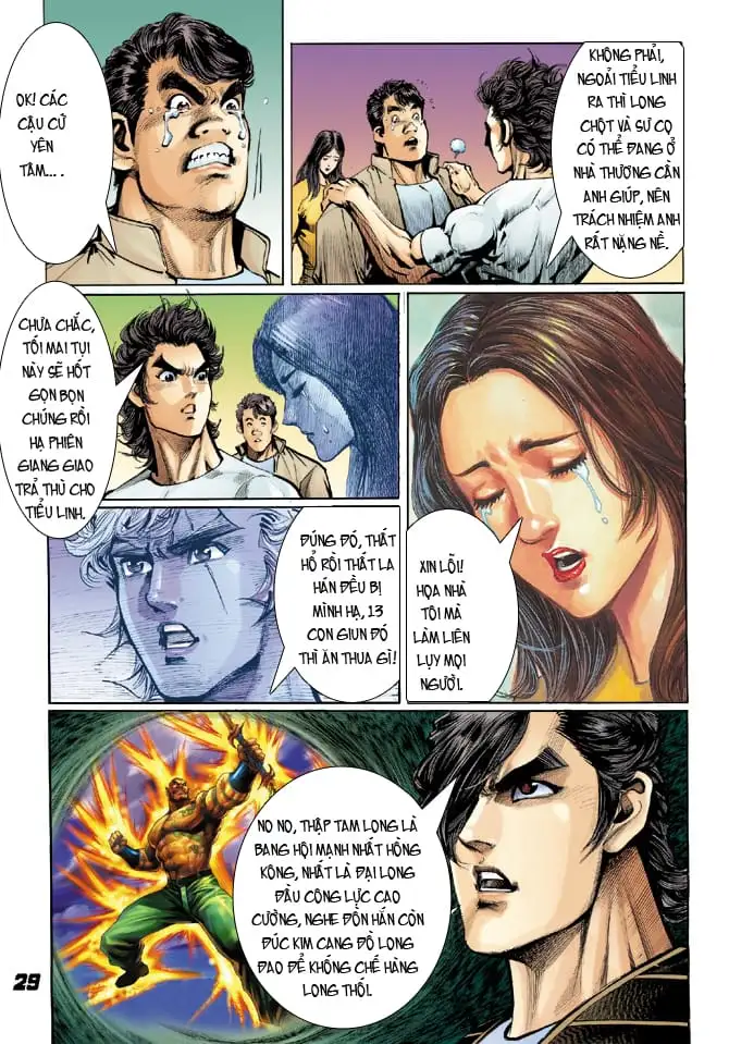 Truyện Tranh Tân Tác Long Hổ Môn trang 4