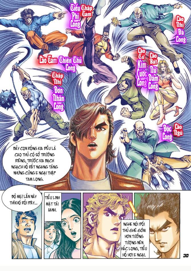 Truyện Tranh Tân Tác Long Hổ Môn trang 4