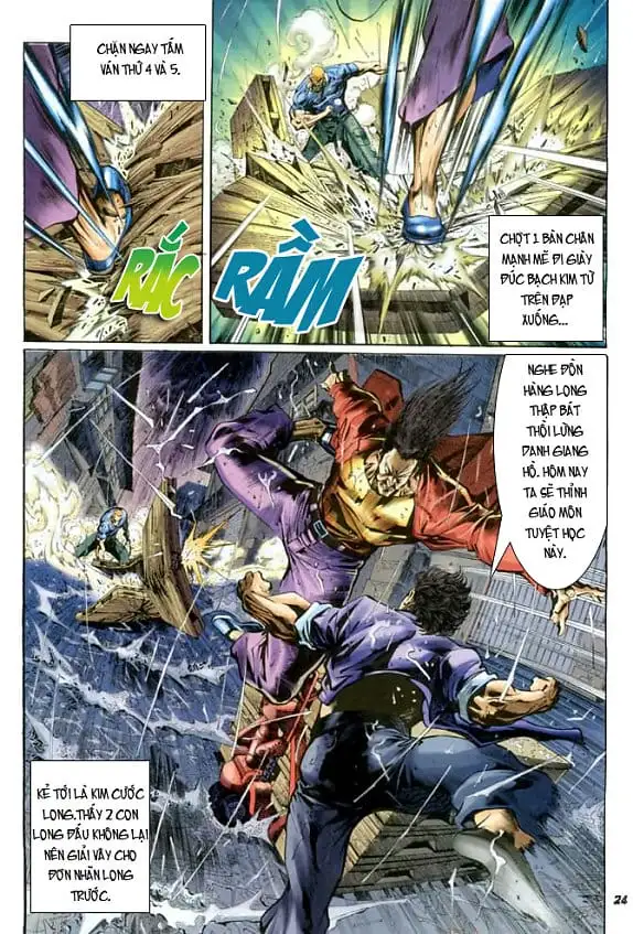 Truyện Tranh Tân Tác Long Hổ Môn trang 4