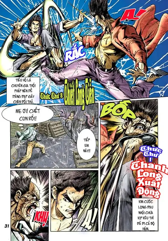 Truyện Tranh Tân Tác Long Hổ Môn trang 4