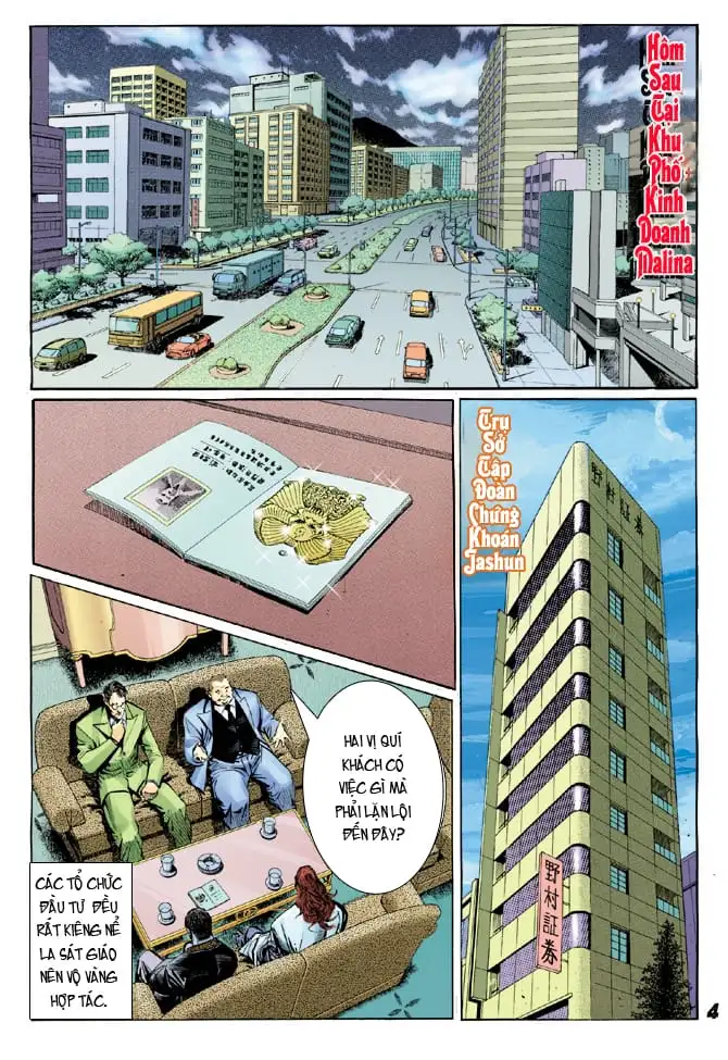 Truyện Tranh Tân Tác Long Hổ Môn trang 4