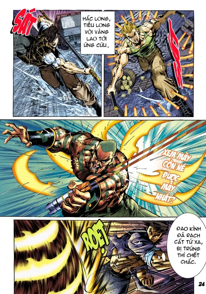 Truyện Tranh Tân Tác Long Hổ Môn trang 4