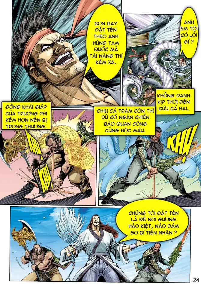 Truyện Tranh Tân Tác Long Hổ Môn trang 4