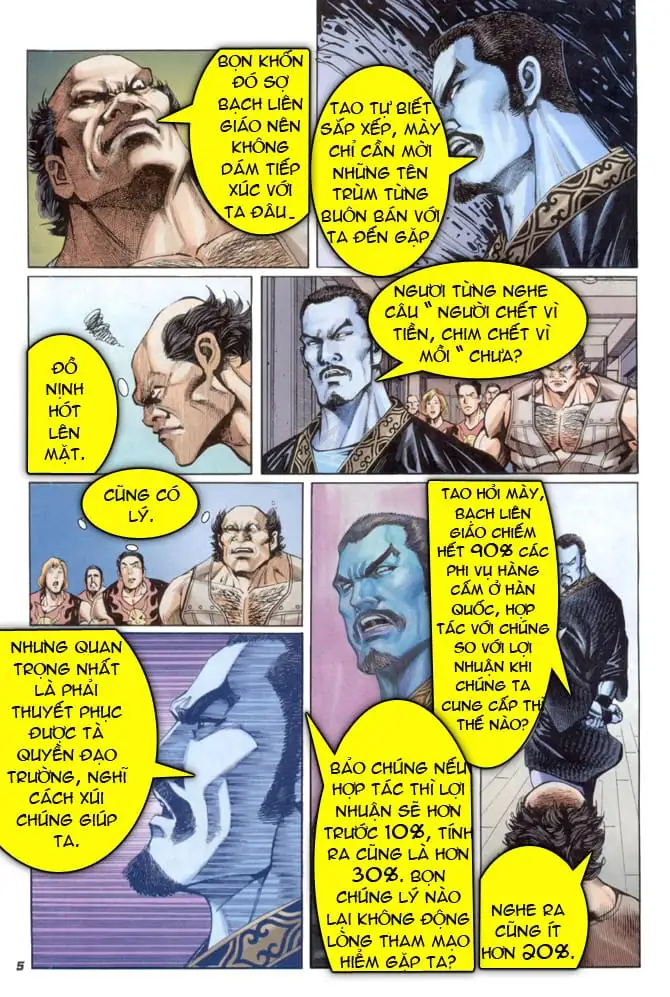 Truyện Tranh Tân Tác Long Hổ Môn trang 4