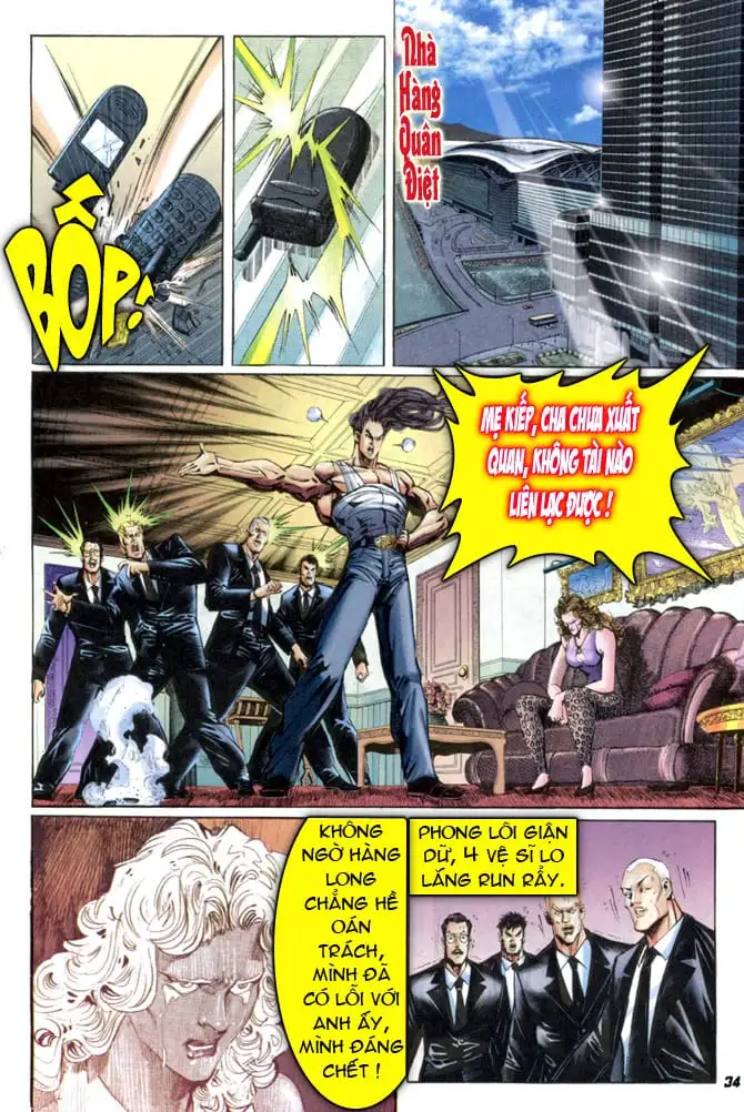 Truyện Tranh Tân Tác Long Hổ Môn trang 4