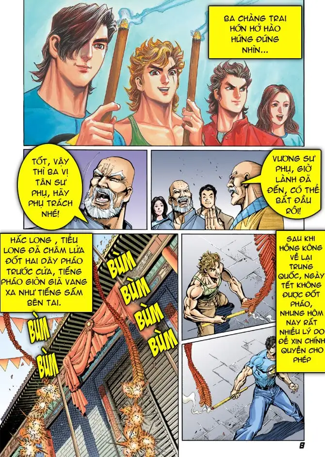 Truyện Tranh Tân Tác Long Hổ Môn trang 4