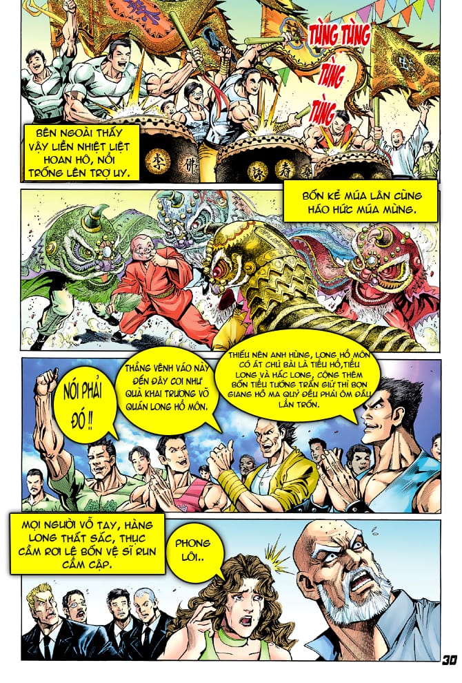 Truyện Tranh Tân Tác Long Hổ Môn trang 4