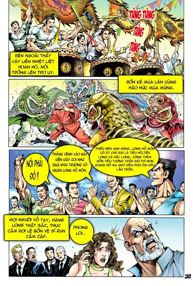 Truyện Tranh Tân Tác Long Hổ Môn trang 4